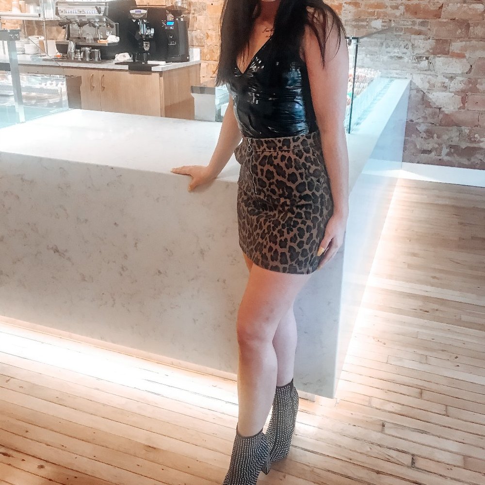 Black Latex Bodysuit